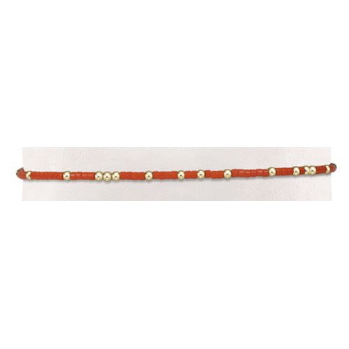 ENEWTON DESIGN ED BGDHOPUNWBRORA GAMEDAY HOPE UNWRITTEN BRACELET BRIGHT ORANGE