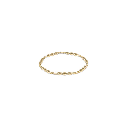 ENEWTON DESIGN ED BEXHARJOYPG2 ENEWTON EXTENDS - HARMONY JOY PATTERN 2MM BEAD BRACELET - GOLD