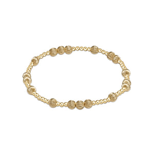 Enewton Design ED BHOPUNWDIGG5 Hope Unwritten Dignity 5mm Bead Bracelet - Gold