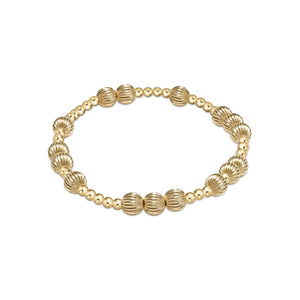 ENEWTON DESIGN ED BHOPUNWDIGG6 Hope Unwritten Dignity 6mm Bead Bracelet - Gold