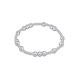eNewton Design 26 BHOPUNWSSx Hope Unwritten Sterling Bracelet - 3 Sizes