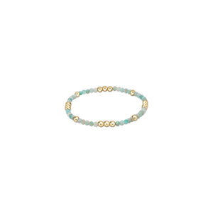 ENEWTON DESIGN ED BWOP3AMZ WORTHY PATTERN 3MM BEAD BRACELET - AMAZONITE