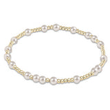 eNewton Design 26 EGBHOPUNWPEx egirl Hope Unwritten Pearl Bracelet - 2 Sizes