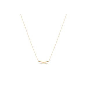 ENEWTON DESIGN ED N16GBBSMG 16" NECKLACE GOLD - BLISS BAR SMALL GOLD