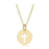 eNewton Design 26 N16Gxx 16" Necklace Small Gold - 12 Styles