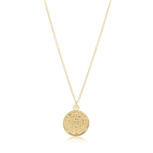 ENEWTON DESIGN ED N16GBLSGD 16" Necklace Gold - Blessing Gold Disc