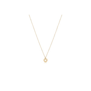 ENEWTON DESIGN ED N16GLOVSMGD 16" NECKLACE GOLD - LOVE SMALL GOLD DISC