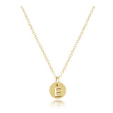 ENEWTON DESIGN ED N16GRESPSMGD 16" NECKLACE GOLD - RESPECT SMALL GOLD DISC