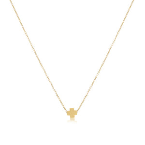 ENEWTON DESIGN ED N16GSCGLD 16" Necklace Gold - Signature Cross Gold