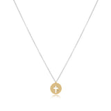 eNewton Design 26 N16MXMxx 16" Necklace Mixed Metal - 7 Styles