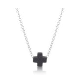 eNewton Design 26 N16SSSCxx 16" Necklace Sterling - Signature Cross - 7 Styles