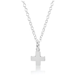 ENEWTON DESIGN ED N16SSSCS 16" NECKLACE STERLING SILVER - SIGNATURE CROSS STERLING CHARM