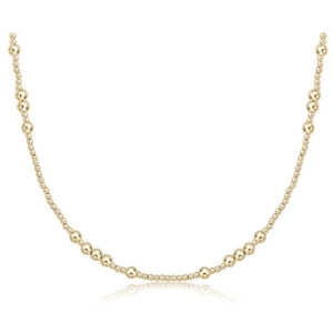 ENEWTON DESIGN ED N17HOPUNWG 17" CHOKER HOPE UNWRITTEN - GOLD