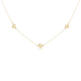 eNewton Design 26 N17SICLG2x 17" Choker Simplicity Chain Gold - Classic Gold - 3 Sizes