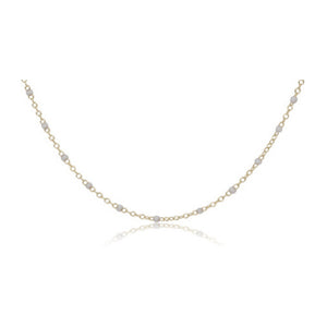 ENEWTON DESIGN ED N17SIPE2 17" CHOKER SIMPLICITY CHAIN GOLD - 2MM PEARL