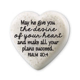 Dicksons Gifts 26 407xx Tabletop Heart Stone 2.25in - 14 Styles