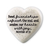 Dicksons Gifts 26 407xx Tabletop Heart Stone 2.25in - 14 Styles