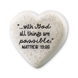 Dicksons Gifts 26 407xx Tabletop Heart Stone 2.25in - 14 Styles