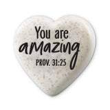 Dicksons Gifts 26 407xx Tabletop Heart Stone 2.25in - 14 Styles