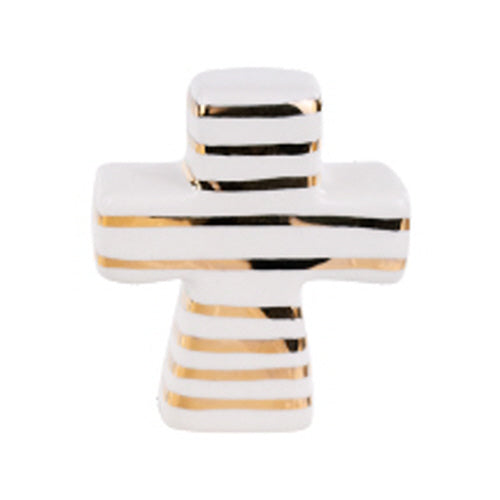 Glory Haus GH 22160036 Gold Cross Charcuterie Topper