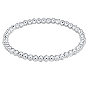 ENEWTON DESIGN ED BEXCLSS4 EXTENDS - CLASSIC STERLING 4MM BEAD BRACELET