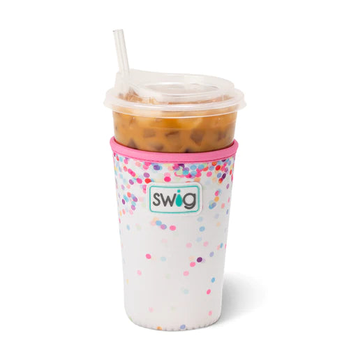 SWIG LIFE SL S302-NCUP-CN CONFETTI ICED CUP COOLIE (22 OZ)