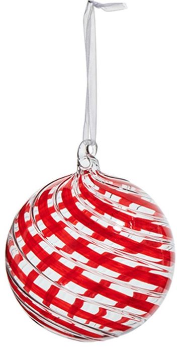 Raz Imports Red Swirl Ornament - Thumbnail 3