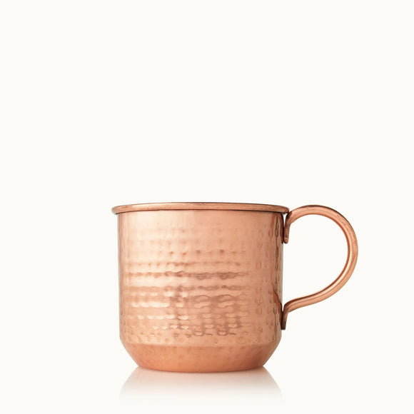 Thymes TY 18173-02 Simmered Cider Poured Candle in Copper Mug