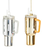 Raz Imports RZ 4545710x Disco Tumbler Ornament, 5" - 2 Colors