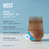 True Brands 26 10053 HOST Wine Freeze XL Cooling Cup - 3 Colors