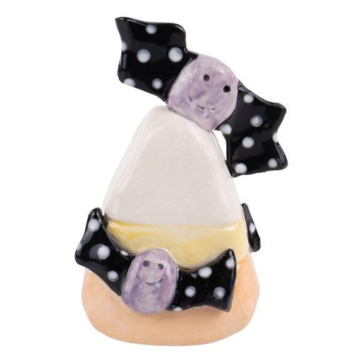 Glory Haus GH 22150020 Candy Corn With Bats Charcuterie Board Topper