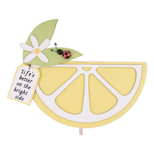 Glory Haus GH 33150537 Lemon Bright Side Welcome Topper