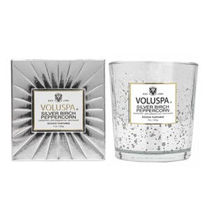 Voluspa 66418 Silver Birch 9 oz Classic Speckle