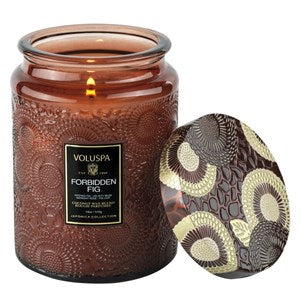 Voluspa 72325 Forbidden Fig 18 oz Large Jar