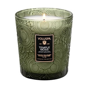 Voluspa 73435 Temple Moss Classic Candle
