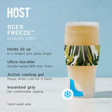 True Brands 26 10051 HOST Beer Freeze Cooling Cup - Green Camo