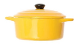 Creative Co-Op CCOP DE7145Axx Stoneware Mini Baker with Lid - 6 Colors