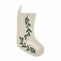 Mud Pie MP 46800036 White Christmas Stockings