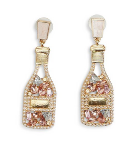 Two's Company TC 100237-20 Crystal Embellished Earrings