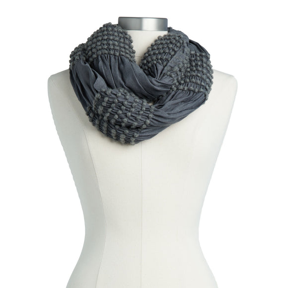 Demdaco 10042905 Texturted Infinity Scarf