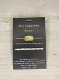 Demdaco 100467002 "She Inspires" Bracelet