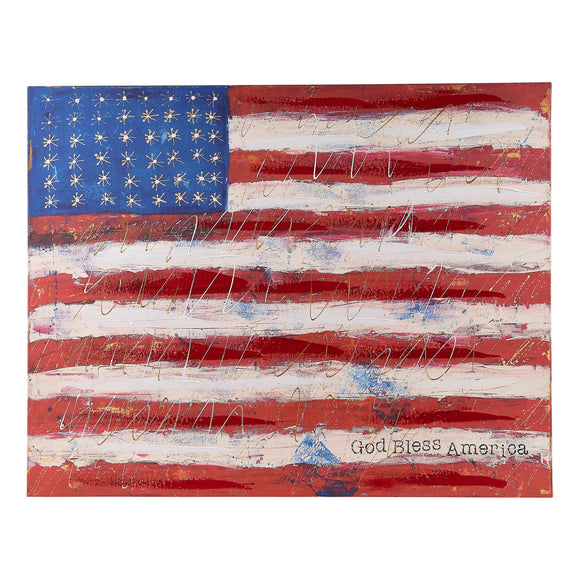 Glory Haus GH 10150401 American Flag Canvas