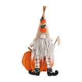 Mud Pie MP 40380005 Pumpkin Dangle Leg Gnome