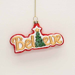 The Royal Standard TRS 124622002 Believe Ornament White/Gold