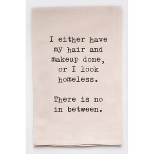 Ellembee Home EBH 124 Homeless Tea Towel