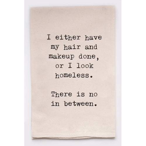 Ellembee Home EBH 124 Homeless Tea Towel