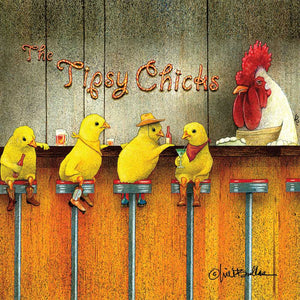 Paperproducts Design PD 1253340 The Tipsy Chicks Cocktail Napkin