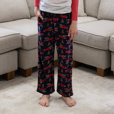 The Royal Standard TRS Boys Home For The Holidays Sleep Pants Navy/Red/Green
