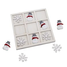 Willow Street Designs WSD 13961 Snowman Tic Tac Toe Game