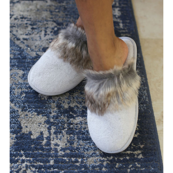 The Royal Standard TRS Gray/Taupe Zurich Luxe Slippers